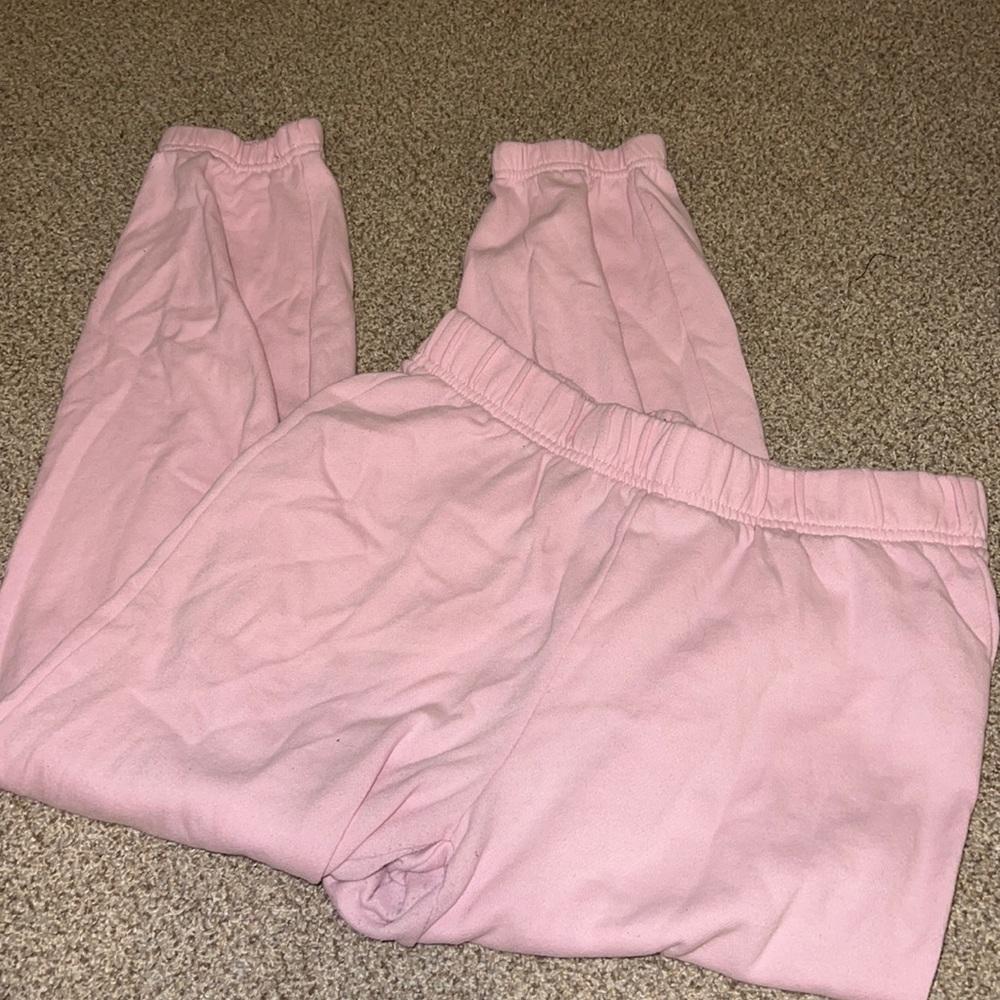 PACSUN PINK SWEATPANTS